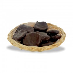 Figues Sèchées Farcies Recouvertes de Chocolat Noir