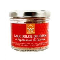 Süßes Salz aus  Cervia mit Peperoncino aus Kalabrien