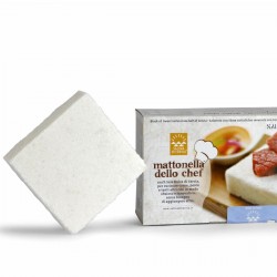 Cervia salt tile dim. cm 10 x 10 x 3 • 4 pieces Pack