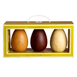 Tris Paquete Especial de 3 Huevos de Pascua Sabores Surtidos