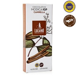 Tableta de Chocolate de Módica IGP con Canela