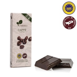 Modica IGP Coffee flavoured chocolate bar