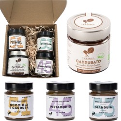 Colección Cremas de Carrubato (Algarrobo) y Cremas para Untar Bio - Sabores Surtidos