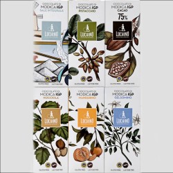 Bars Modica IGP Chocolate - 6 Assorted Flavours