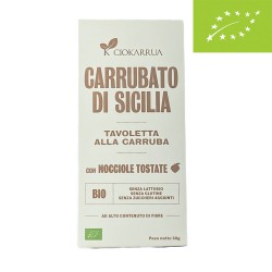 Organic Sicilian Carob Hazelnut