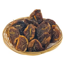 Dried Figs Stuffed with Citrus Peel