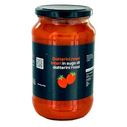 Salsa de tomates Datterini enteros al natural