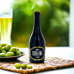 Birra Artigianale all'Oliva - "Sublime" • Bottiglia Piccola - foto contesto