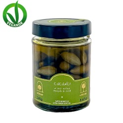 Cucunci, Pantelleria Kapernfrüchte in nativem Olivenöl extra