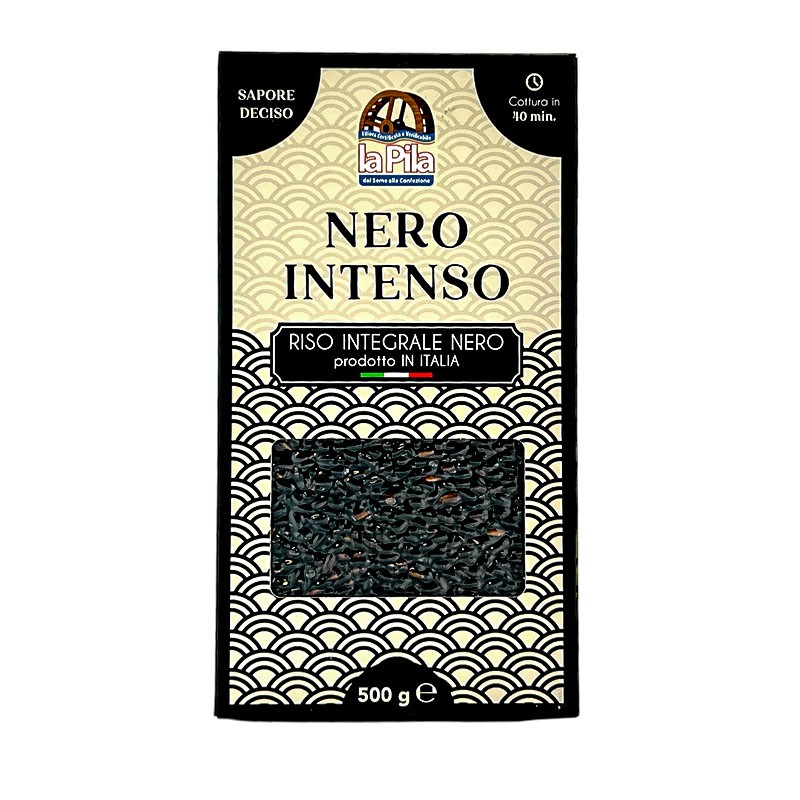 "Nero Intenso" - Riso Integrale Nero -front