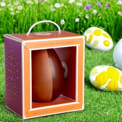 "Bigusto" Easter Egg with Milk Chocolate and Dark Chocolate 250 g