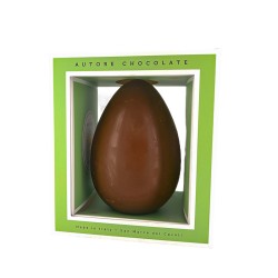 Huevo de Pascua de chocolate con leche y Croccantino de San Marco dei Cavoti